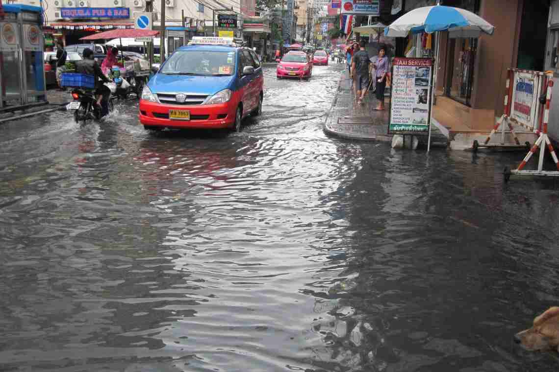 Сезон дождей в Таиланде